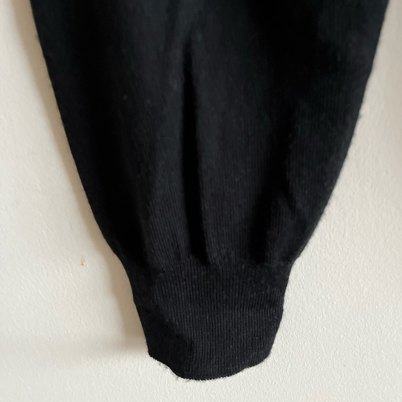 Manrico Cashmere Manhattan 100 Percent Cashmere quarter button polo - Picture 6 of 14